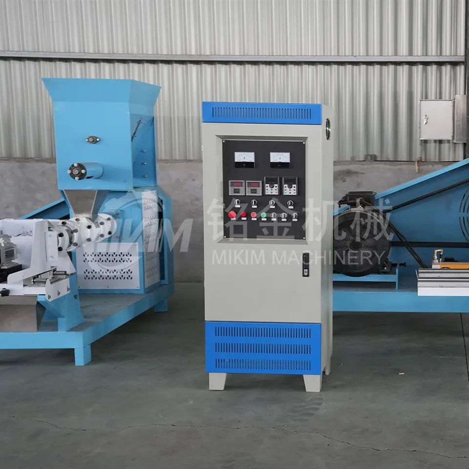 Balık ve karides yemi ekstrüzyon peletleme makinesi