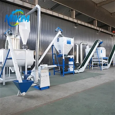 Chicken feed pellet production line Chicken feed pellet production line