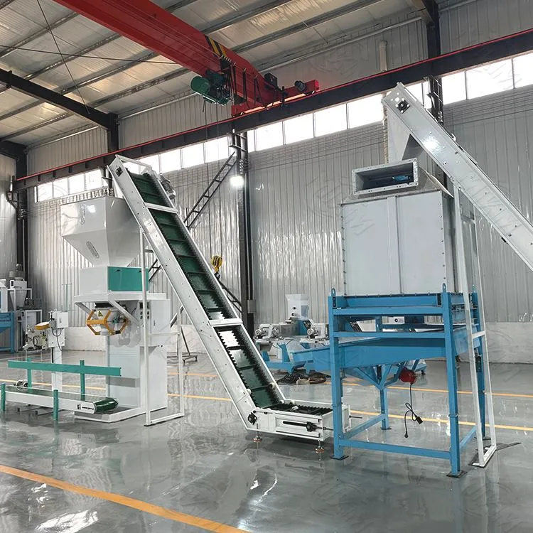 Modern yem üretim hattı