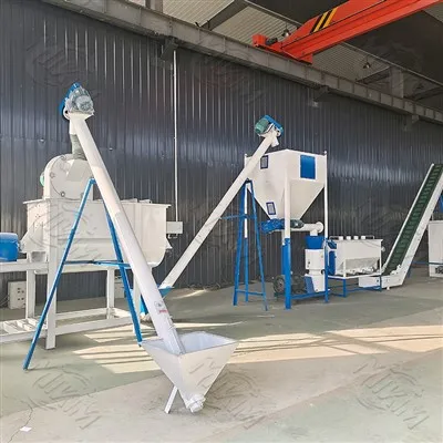 Düşük maliyetli yem üretim hattı